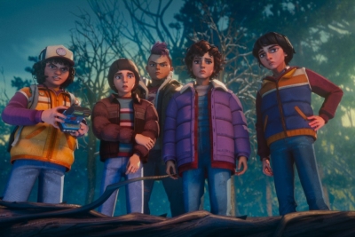 De animatieserie van Stranger Things staat nu op Netflix